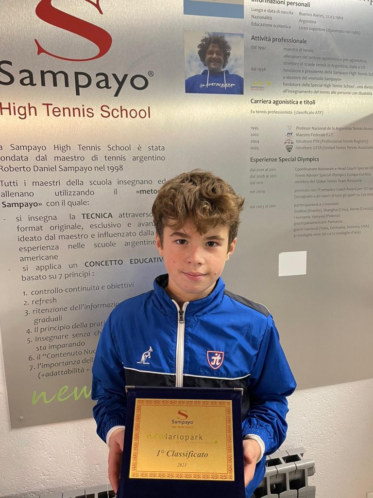 pietro bergamasco junior tennis milano