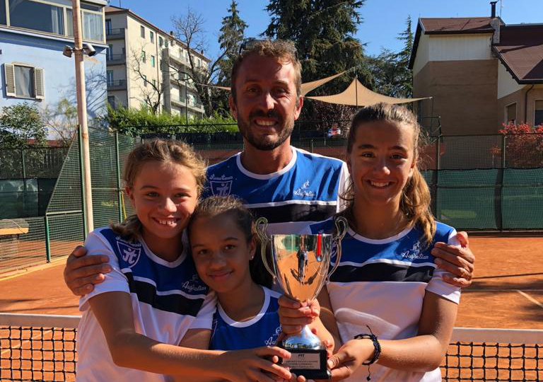 junior tennis aloja prisco stringhini sassi junior tennis milano terzo posto campionati nazionali giovanili under 12 2018 a campobasso