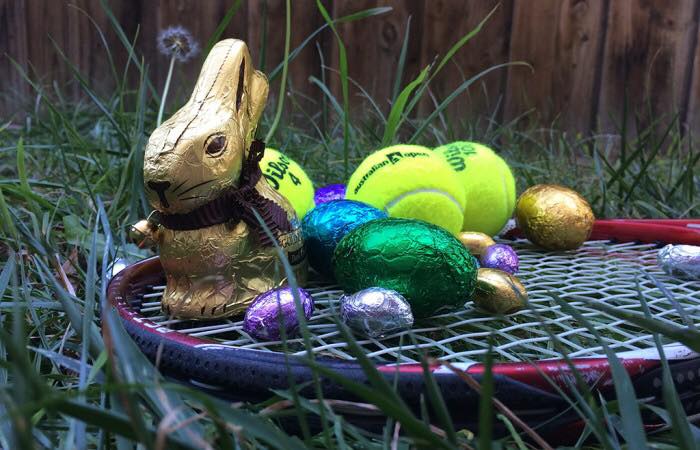 easter-eggs-and-tennis-racket