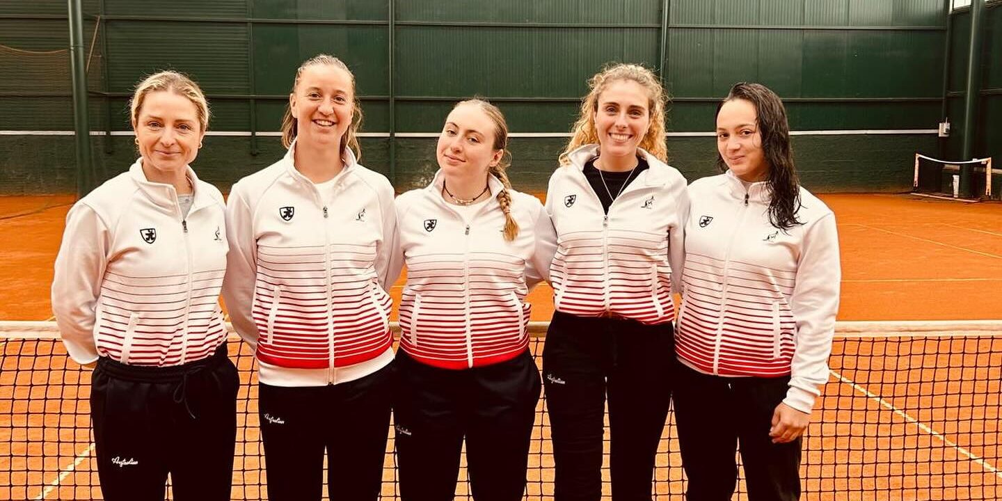 La squadra femminile dello Junior Tennis Milano che disputa il campionato di Serie B1 2024